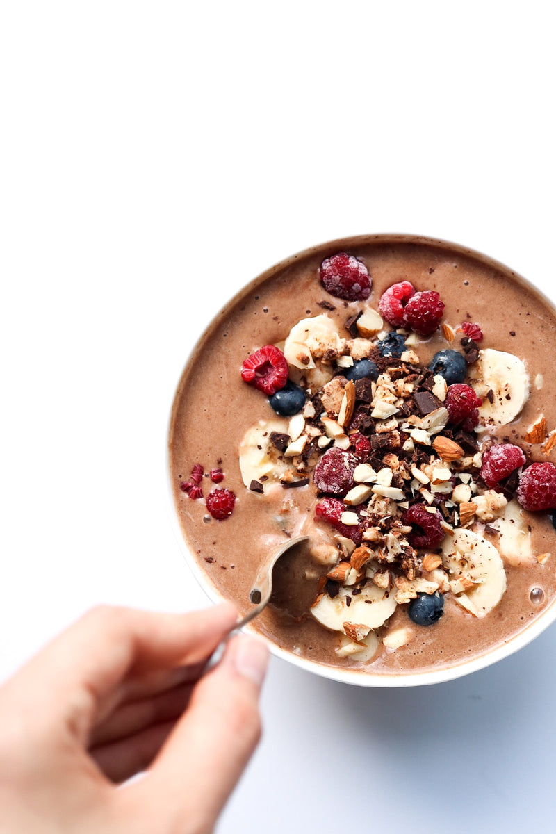 Chocolate Maca Smoothie Bowl