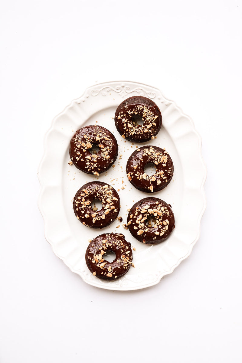 BAKED CHOCOLATE DOUGHNUTS