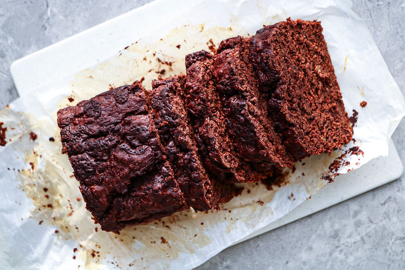 Chocolate Zucchini Banana Bread