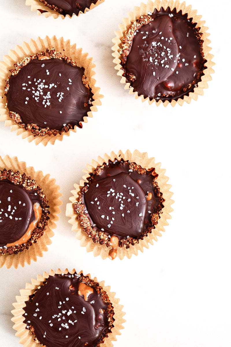 Chocolate Peanut Butter Granola Cups