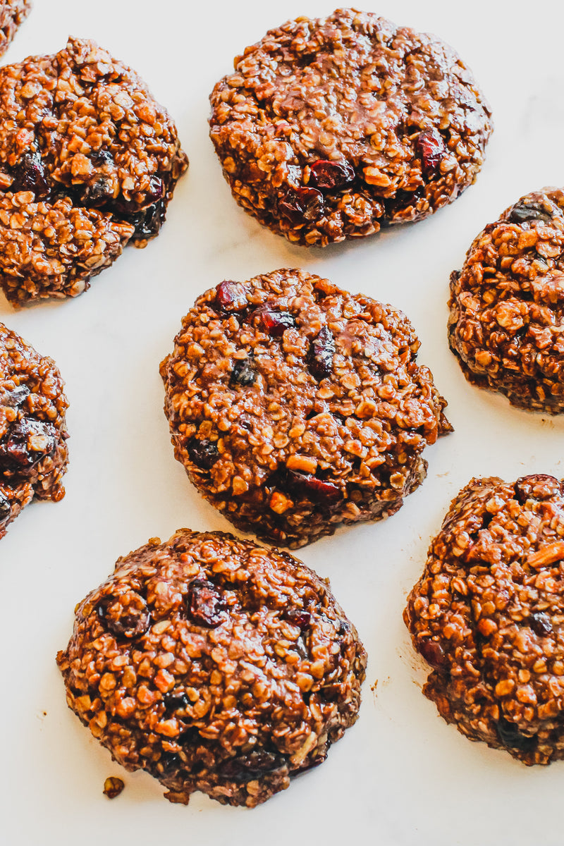 No Bake Brown Butter Breakfast Cookies