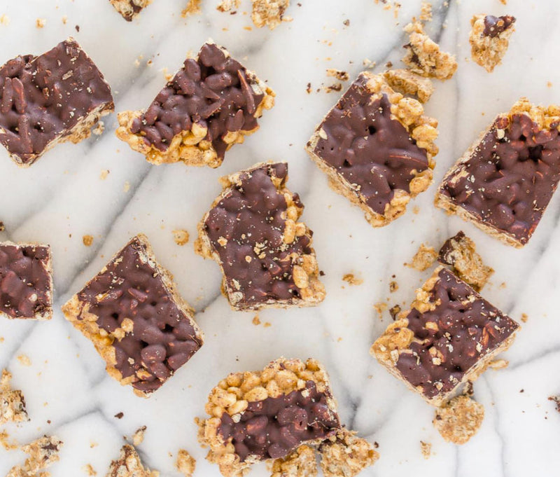 Chocolate Covered Rice Krispie Treats