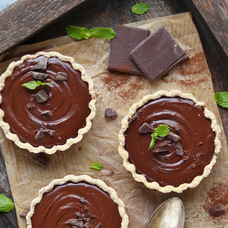 Chocolate Mint Tarts