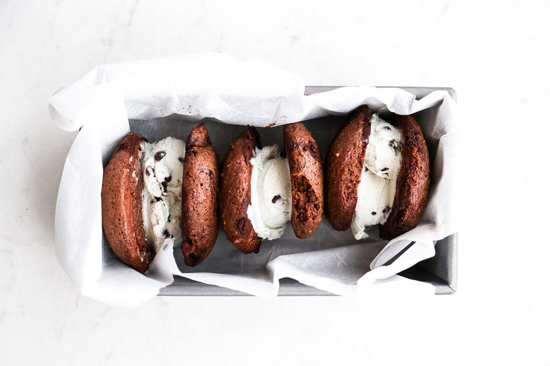 Mint Chocolate Whoopie Pies