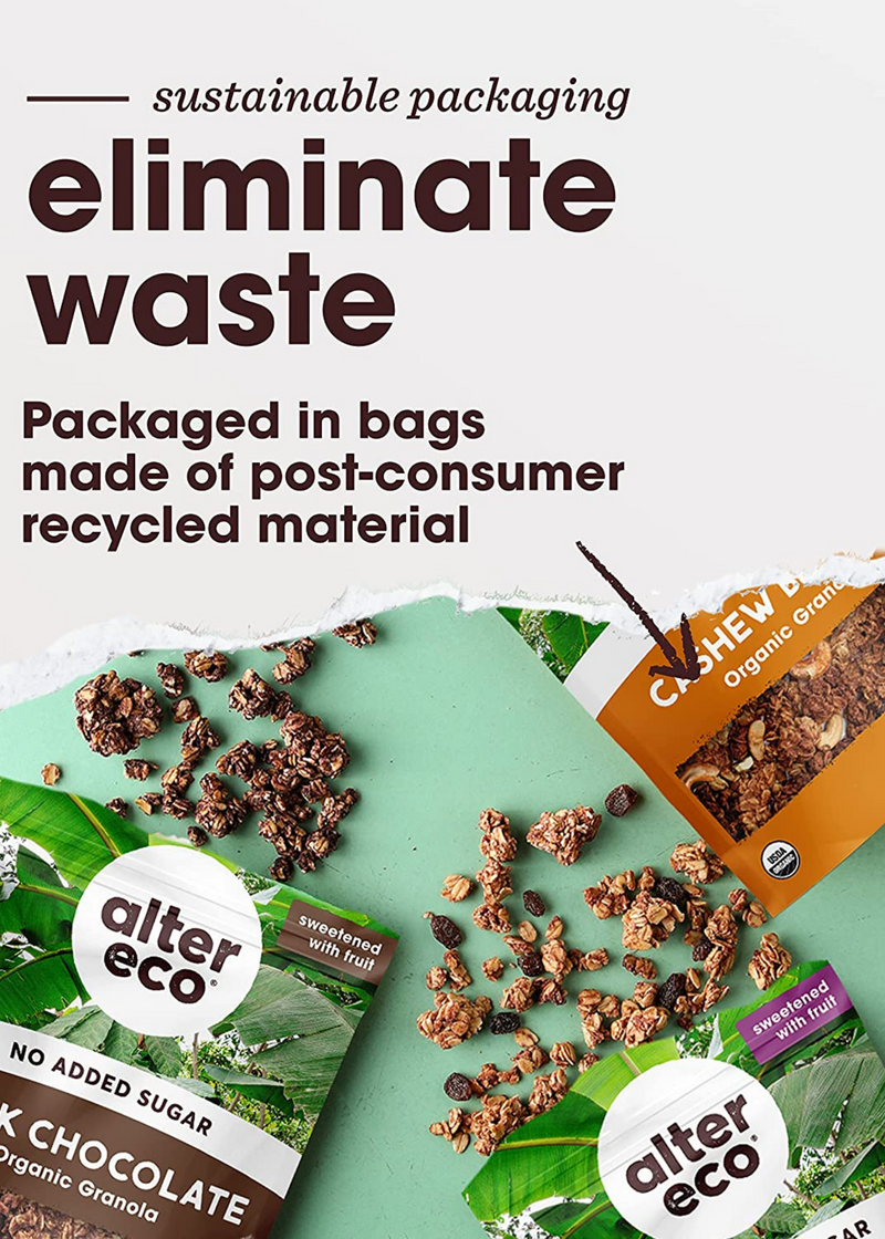  organic granola packing